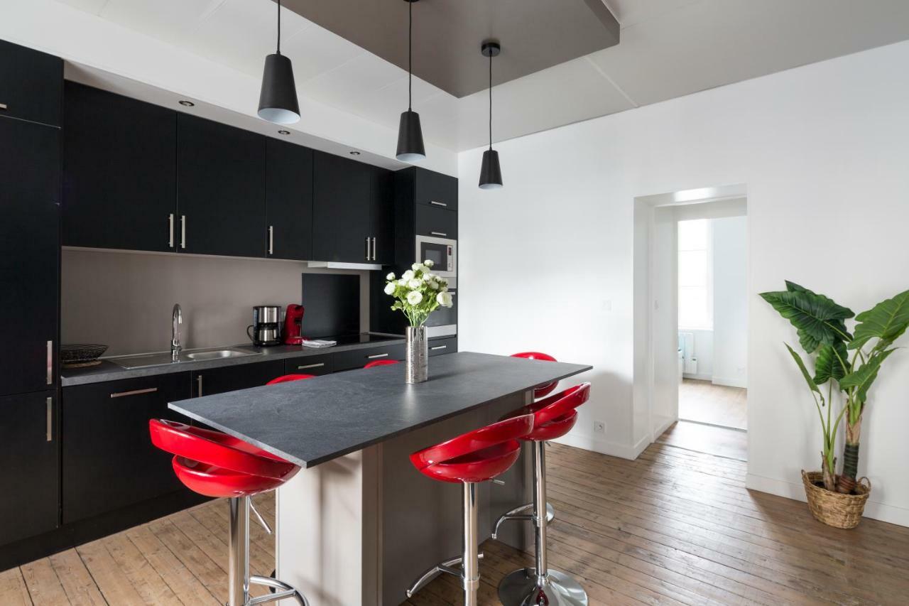 Zen Et Design, Proche Cite Corsaire Apartman Saint-Malo Kültér fotó